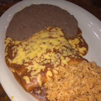 Jorge’s Mexican Restaurant - Cheese Enchilada Plate - Mexican Near Me - San Marcos, Texas