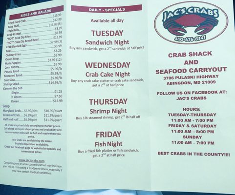 Jac's Crabs & Seafood by null