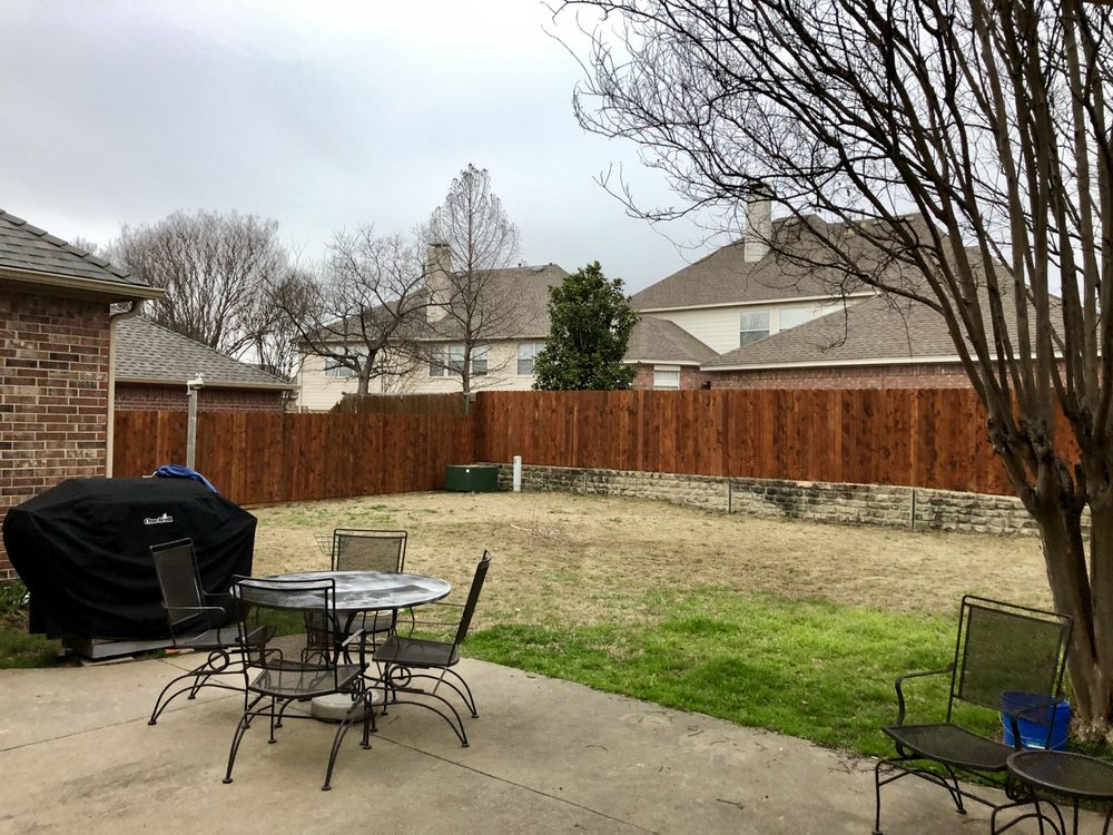 Slide of Grizzly Fence and Patio