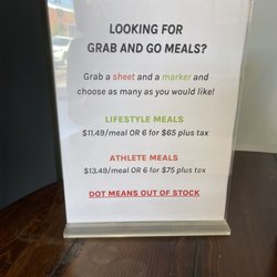 Project Lean Nation - 6 for $65 meal plan