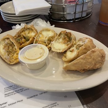 New Orleans Food & Spirits - Voo - Doo Egg Rolls - Seafood Near Me - Covington, Louisiana