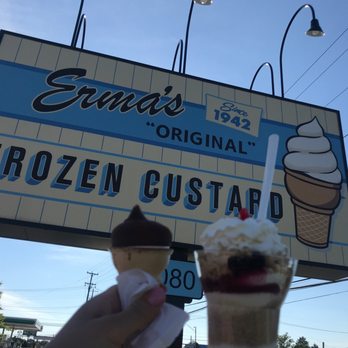 Erma's Original Frozen Custard - Ice Cream & Frozen Yogurt Near Me - Warren, Michigan Erma's Original Frozen Custard - Ice Cream & Frozen Yogurt Near Me - Warren, Michigan