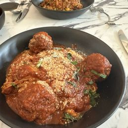 Capellini & Meatballs Capellini & Meatballs