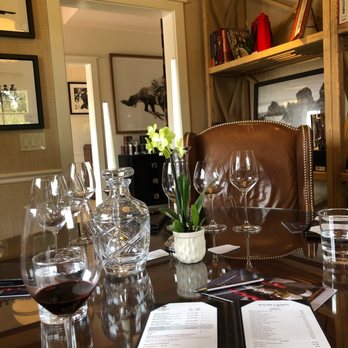 Silver Trident Winery - Library room - Wineries Near Me - Yountville, California