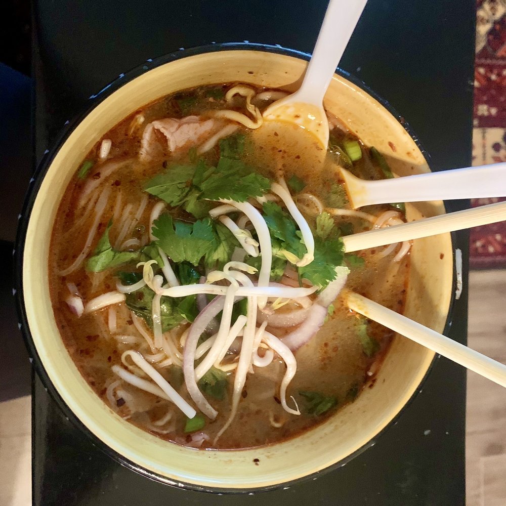 Pho Thanh My - P2 Pho w/chili oil (to-go) - Vietnamese Near Me - Little Rock, Arkansas Pho Thanh My - P2 Pho w/chili oil (to-go) - Vietnamese Near Me - Little Rock, Arkansas