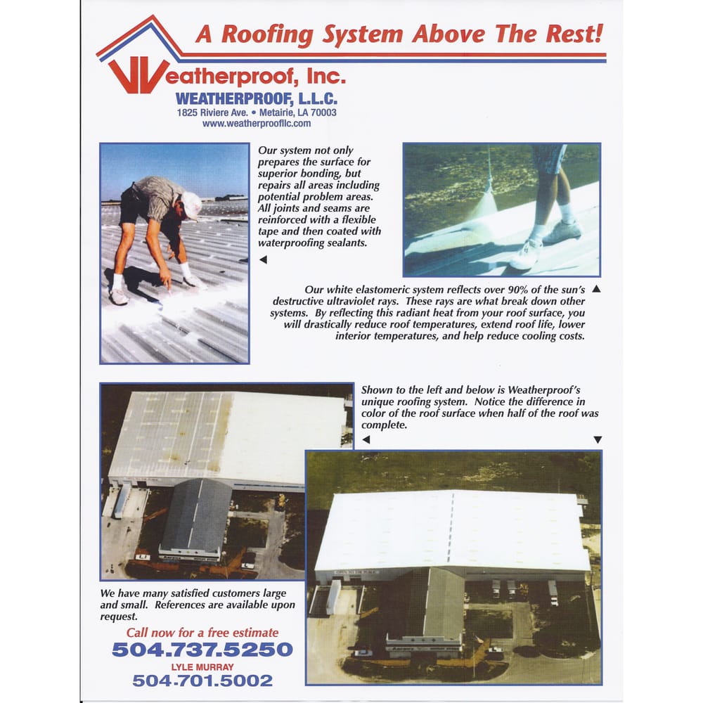 Slide of Weather Proof