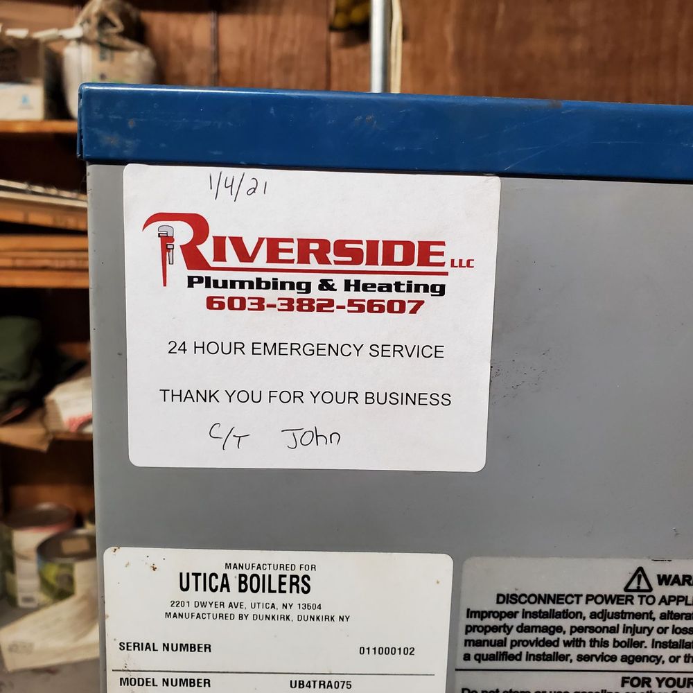 Riverside Plumbing & Heating - Their technicians tag. - Plumbing Near Me - Plaistow, New Hampshire Riverside Plumbing & Heating - Their technicians tag. - Plumbing Near Me - Plaistow, New Hampshire