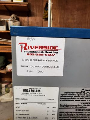 Riverside Plumbing & Heating Logo