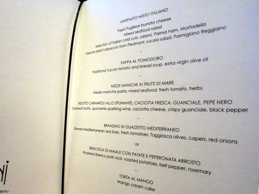 Menu photo 3 Grissini Hong Kong, HK