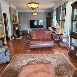 The Cherry Tree Inn Bed and Breakfast - Our double parlor features cozy seating areas that can be rearranged to fit the events.