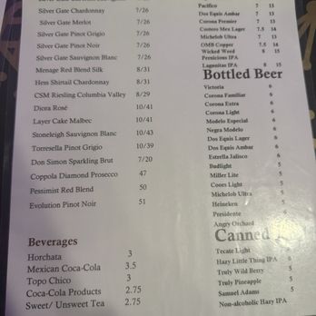Frida’s Mexican Cantina - Wine and beer menu - Mexican Near Me - Charlotte, North Carolina Frida’s Mexican Cantina - Wine and beer menu - Mexican Near Me - Charlotte, North Carolina
