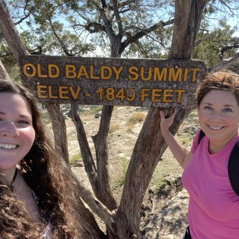 Garner State Park - We made it!! Summit sign - Parks Near Me - Concan, Texas