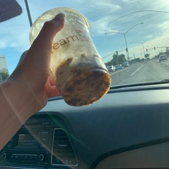 Creamistry - The whole bottom is almonds and every sip was made up of 10 chunks of almond! - Ice Cream & Frozen Yogurt Near Me - Gilbert, Arizona Creamistry - The whole bottom is almonds and every sip was made up of 10 chunks of almond! - Ice Cream & Frozen Yogurt Near Me - Gilbert, Arizona