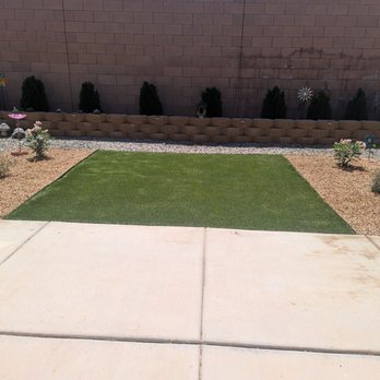 Sandia Valley Services - The area used to be grass that I had taken out so it was dirt when Sandia Valley made it beautiful with doggie grass - Landscape Architects or Designers Near Me Sandia Valley Services - The area used to be grass that I had taken out so it was dirt when Sandia Valley made it beautiful with doggie grass - Landscape Architects or Designers Near Me