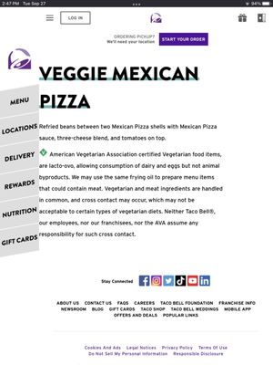 Menu photo 6 Taco Bell Dixon, CA Menu photo 6 Taco Bell Dixon, CA