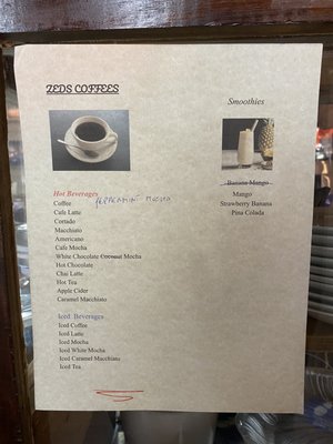 Menu photo 2 Zed's Cafe Silver Spring, MD