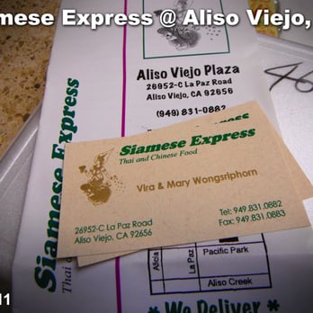 Siamese Express - Siamese Express - Vira & Mary W. - Thai Near Me - Aliso Viejo, California Siamese Express - Siamese Express - Vira & Mary W. - Thai Near Me - Aliso Viejo, California