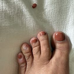 A Plus Nails - Gel polish 4 days later.