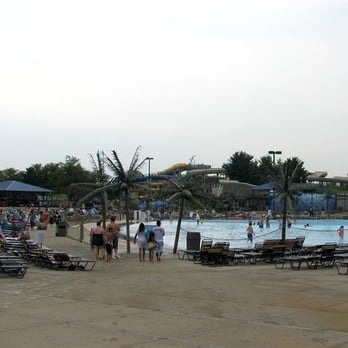 Hurricane Harbor Rockford - View across park - Water Parks Near Me - Cherry Valley, Illinois Hurricane Harbor Rockford - View across park - Water Parks Near Me - Cherry Valley, Illinois