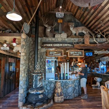 Stone Cabin Coffee - a man and his dog - Coffee & Tea Near Me - Fallon, Nevada