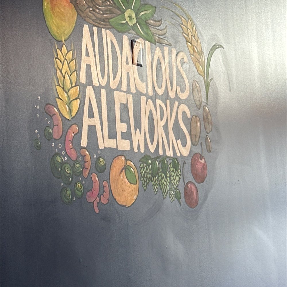 Audacious Aleworks Brewery - Fairfax City - artwork on the wall - Brewpubs Near Me - Fairfax, Virginia