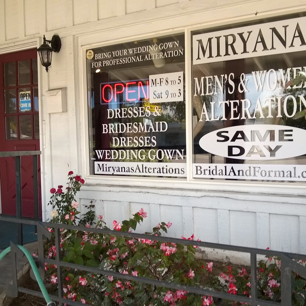 Miryana's Alterations - Miryana's Front Door - Bridal Near Me - Escondido, California Miryana's Alterations - Miryana's Front Door - Bridal Near Me - Escondido, California