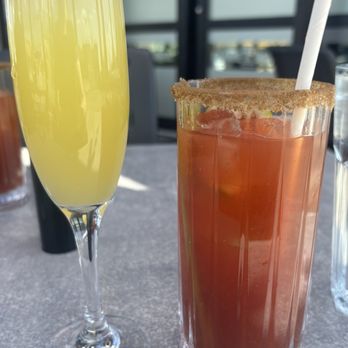 Flame & Barrel - Mimosa and Caesar - Cocktail Bars Near Me - Edmonton, Alberta Flame & Barrel - Mimosa and Caesar - Cocktail Bars Near Me - Edmonton, Alberta