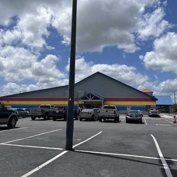 Tesla Supercharger - Strike Zone bowling alley - EV Charging Stations Near Me - Brunswick, Georgia