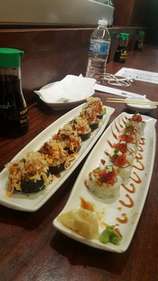 Blue spot sushi by null