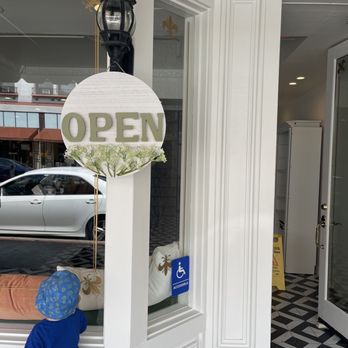 Euro Caffe - Exterior with a curious customer peeking in. - Coffee & Tea Near Me - Orange, California