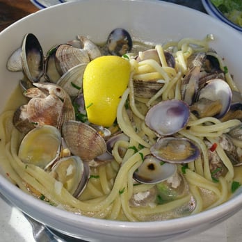 Fish - Pasta with clams - Seafood Near Me - Sausalito, California