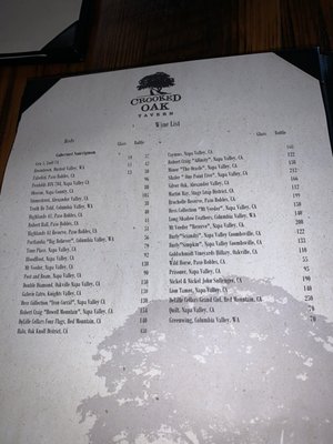 Menu photo 4 Crooked Oak Tavern Conway, SC Menu photo 4 Crooked Oak Tavern Conway, SC