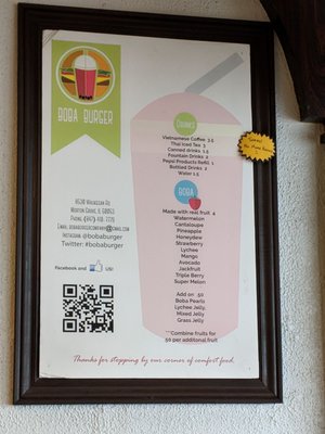 Menu photo 7 Boba Burger Morton Grove, IL
