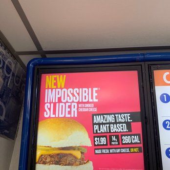 White Castle - Trying the meatless vegan impossible Burger - Burgers Near Me - Romeoville, Illinois