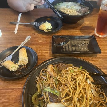 Noodle Man - C3. Mongolian Beef Stir-Fried Noodle A6. Chicken & Shrimp Egg Roll B1. Lan Zhou Beef Noodle Soup - Chinese Near Me - Chesapeake, Virginia Noodle Man - C3. Mongolian Beef Stir-Fried Noodle A6. Chicken & Shrimp Egg Roll B1. Lan Zhou Beef Noodle Soup - Chinese Near Me - Chesapeake, Virginia