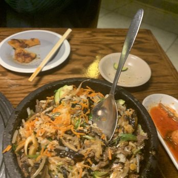 PERILLA korean fare - Bibimbop (hot stone) - Korean Near Me - Chicago, Illinois PERILLA korean fare - Bibimbop (hot stone) - Korean Near Me - Chicago, Illinois
