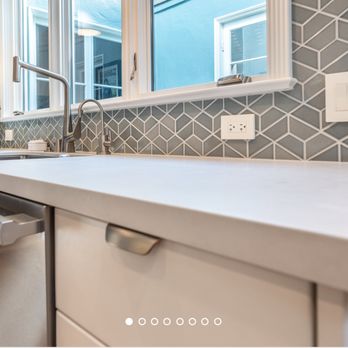 Loczi Design - Heath Tile backsplash and Caesarstone countertop. - Interior Design Near Me - San Francisco, California Loczi Design - Heath Tile backsplash and Caesarstone countertop. - Interior Design Near Me - San Francisco, California