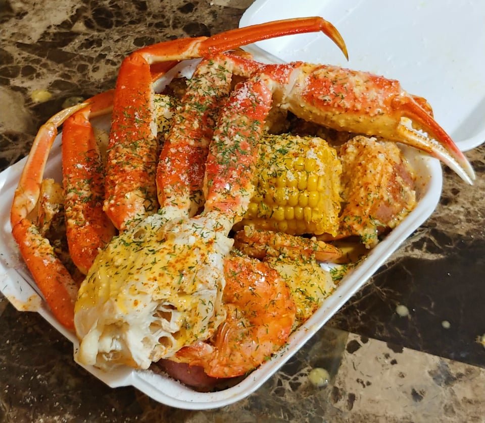 Food from Texas Tornado Grill