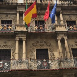 Ayuntamiento de Pamplona - Ayuntamiento de Pamplona Rathaus City hall sight Pamplona Spain Spanien
