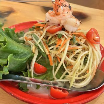 Chiang Rai - Papaya Salad - Thai Near Me - Long Beach, California