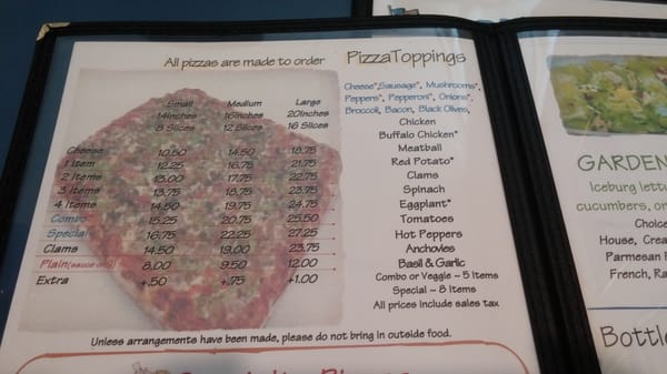 Menu photo 5 Domenic's And Vinnie's Pizza Southington, CT