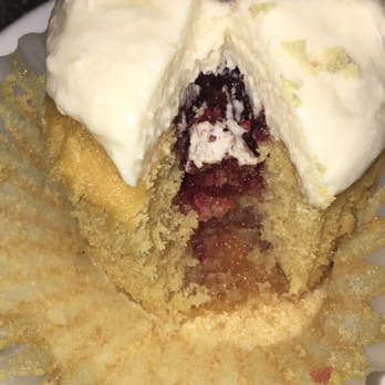 The Blue Hen Cafe - Inside look at the Cranberry Cupcake - Southern Near Me - Saint Augustine, Florida
