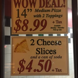Milano Pizza - Couple of their deals