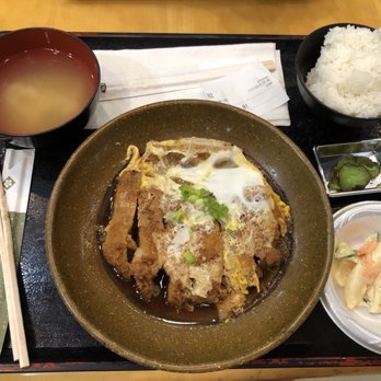 Wateishoku Kaneda - #13. Pork Cutlet Boiled Plate ($12.77 total) - Japanese Near Me - Edgewater, New Jersey Wateishoku Kaneda - #13. Pork Cutlet Boiled Plate ($12.77 total) - Japanese Near Me - Edgewater, New Jersey