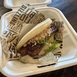 Pork belly gua bao