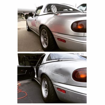 Vilar Auto Body Inc - My mazda miata rear quarter panel skillfully repaired by Vilar Auto Body - Body Shops Near Me - Linden, New Jersey Vilar Auto Body Inc - My mazda miata rear quarter panel skillfully repaired by Vilar Auto Body - Body Shops Near Me - Linden, New Jersey