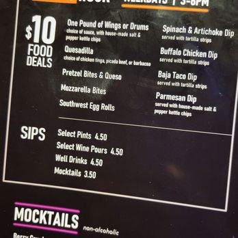 Big Al's - Happy hour menu (Jan 2024) - Sports Bars Near Me - Beaverton, Oregon