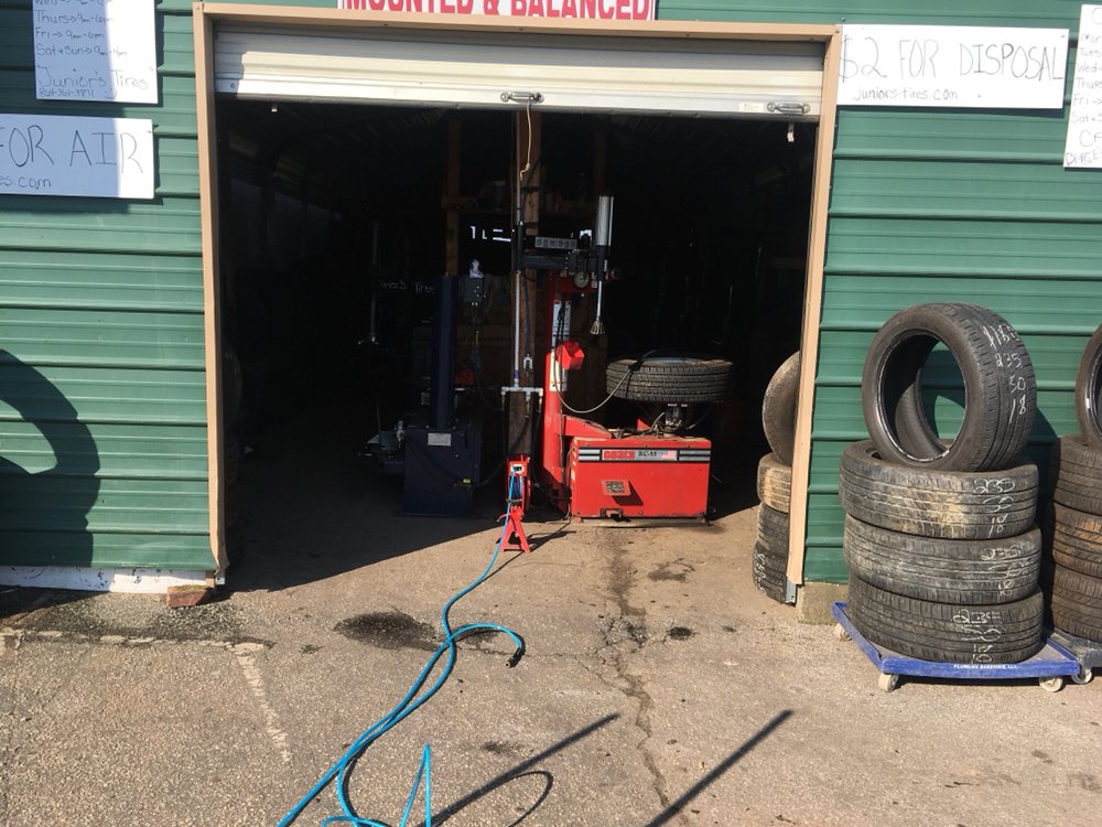 JUNIOR’S USED TIRES Updated October 2024 1866 Hwy 101 S, Greer