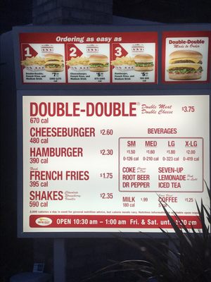 Menu photo 8 In-N-Out Burger Novato, CA Menu photo 8 In-N-Out Burger Novato, CA