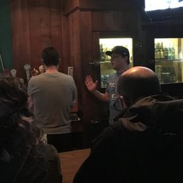 This is the manager (on the right) who refused entry to a person with a service dog. This is the manager (on the right) who refused entry to a person with a service dog.